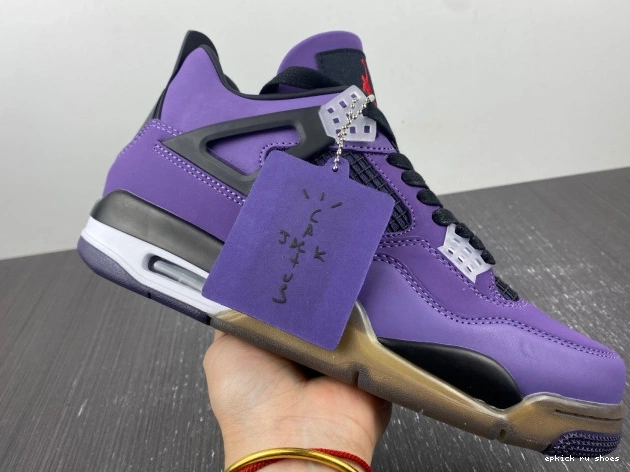 Rep Family) Retro Jordan and (Friends LN4 766296 Purple Scott 4 Travis 0723